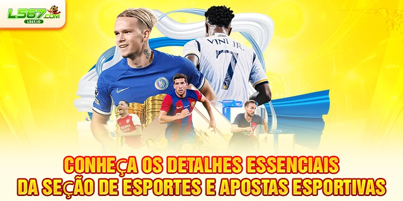 Conheça os detalhes essenciais da seção de Esportes e Apostas Esportivas